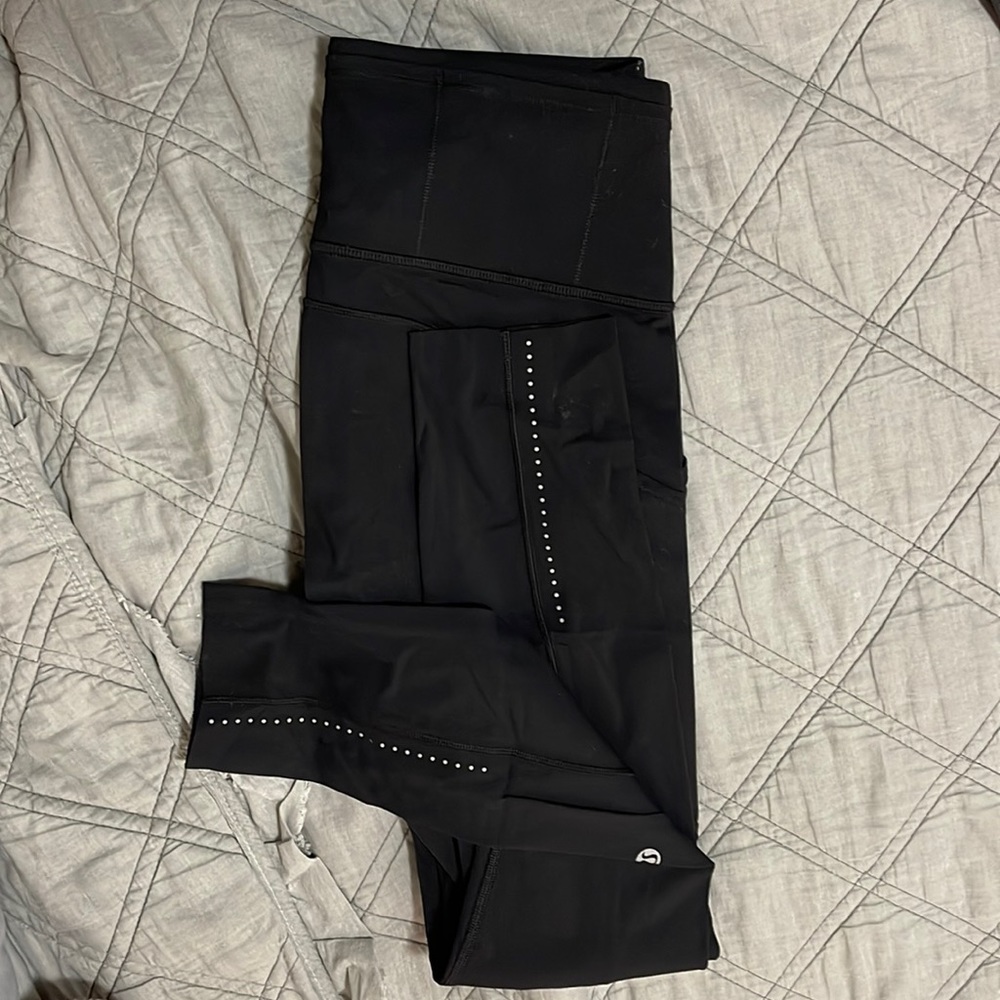 Lululemon cropped fast and free leggings